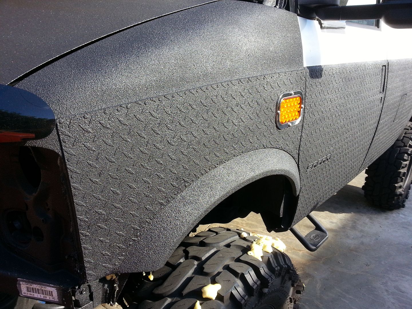 • LineX or bed liner on Rocker panel?